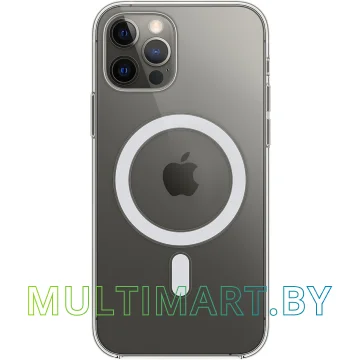 Чехол для телефона Apple MagSafe Clear Case для iPhone 12/12 Pro (прозрачный) картинка 4